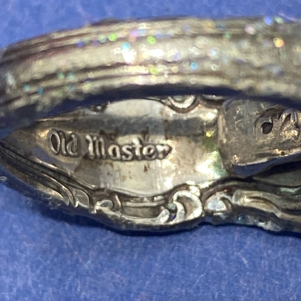 Vintage Solid Sterling Silver Spoon Ring Towle St… - image 7